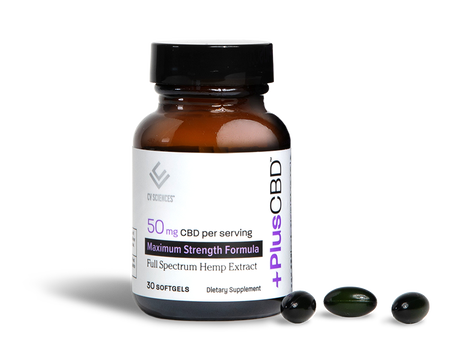 CBD SOFTGEL CAPSULES 50MG 30CT